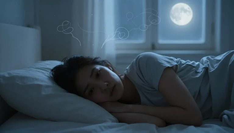 sleep problems anxiety causing restless nights and mental stress