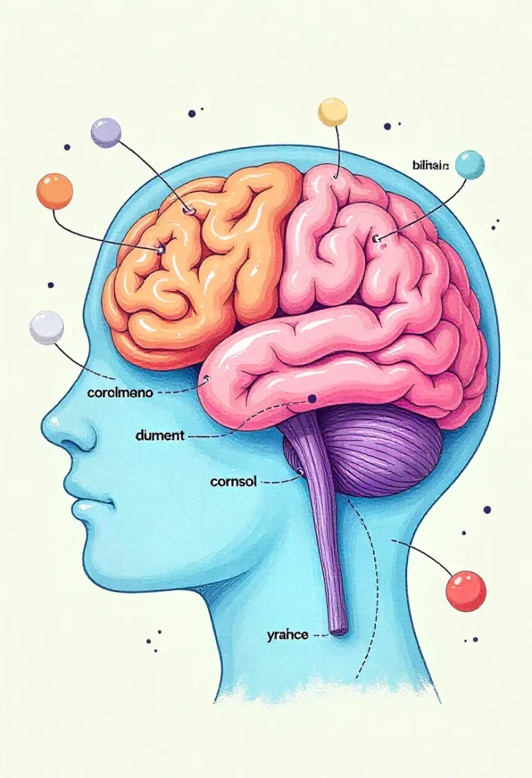 educational image showing how anxiety causes sleep problems including insomnia and racing thoughts